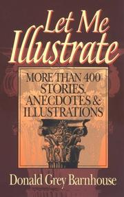Cover of: Let Me Illustrate by Donald Grey Barnhouse