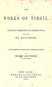 Cover of: Works. by Publius Vergilius Maro