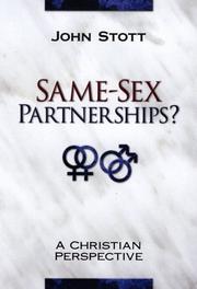 Cover of: Same-sex partnerships?: a Christian perspective