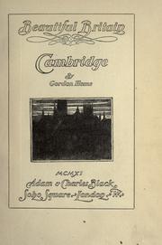 Cover of: Cambridge by Gordon Home