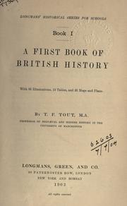 Cover of: A first book of British history.