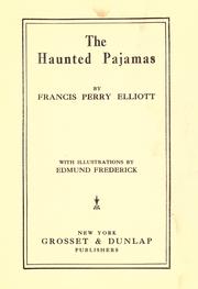 Cover of: The haunted pajamas