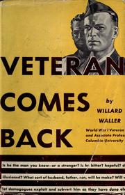 The veteran comes back by Willard Walter Waller