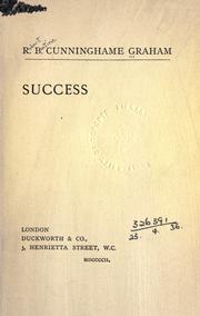 Cover of: Success.