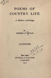 Cover of: Poems of country life: a modern anthology.