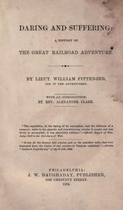 Cover of: Daring and suffering by William Pittenger