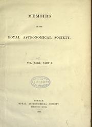 Cover of: A New General Catalogue of Nebulae and Clusters of Stars, being the Catalogue of the late Sir John F.W. Hersche, Bart., revised corrected and enlarged.
