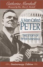 Cover of: A man called Peter by Catherine Marshall undifferentiated