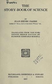 Cover of: The story-book of science by Jean-Henri Fabre