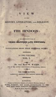 A view of the history, literature, and religion of the Hindoos by Ward, William