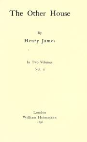 The other house by Henry James