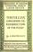 Cover of: Tertullian concerning the resurrection of the flesh