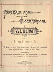 Cover of: Portrait and biographical album of McLean county, Ill. by 