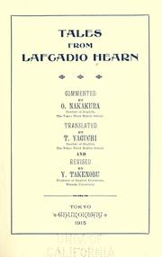 Cover of: Tales from Lafcadio Hearn