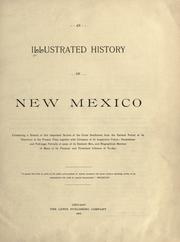 Cover of: An Illustrated history of New Mexico by 