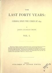 Cover of: The last fory years by John Charles Dent