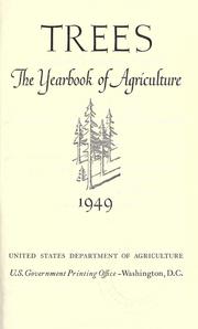 Cover of: Trees by United States. Department of Agriculture. National Agricultural Library.