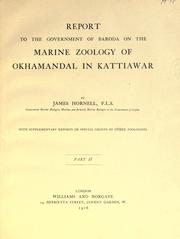 Cover of: makanpur (361335) Report to the government of Baroda on the marine zoology of Okhamandal in Kattiawar
