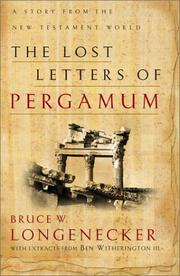 The lost letters of Pergamum by Bruce W. Longenecker