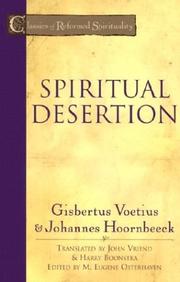 Cover of: Spiritual Desertion (Classics of Reformed Spirituality)
