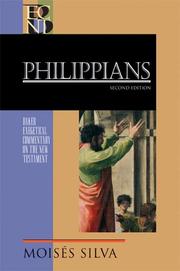 Cover of: Philippians, (Baker Exegetical Commentary on the New Testament)