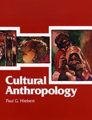 Cover of: Cultural Anthropology,