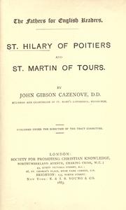 St. Hilary of Poitiers and St. Martin of Tours by John Gibson Cazenove