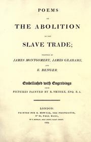 Cover of: Poems on the abolition of the slave trade