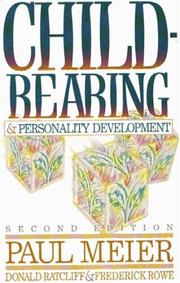 Cover of: Child-rearing and personality development