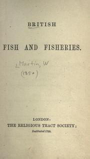 Cover of: British fish and fisheries.
