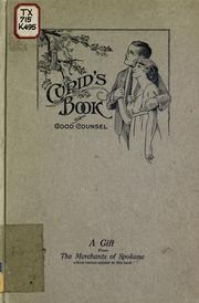 Cover of: Cupid's book of good counsel. by Kiessling (E. F.) & Son.
