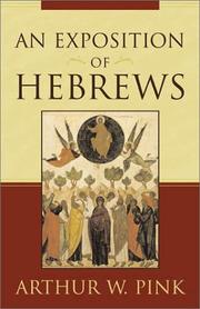 Cover of: An exposition of Hebrews