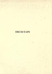 Cover of: Drum-taps by Walt Whitman