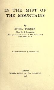 Cover of: In the mist of the mountains by Ethel Turner