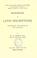 Cover of: Handbook of Latin inscriptions