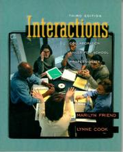 Cover of: Interactions by Marilyn Penovich Friend