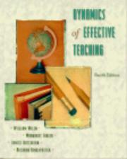 Cover of: Dynamics of Effective Teaching (4th Edition) by Margaret Ishler, Janice Hutchinson, Richard Kindsvatter
