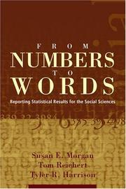 From numbers to words : reporting statistical results for the social sciences