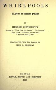 Cover of: Whirlpools by Henryk Sienkiewicz