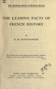 Cover of: The leading facts of French history.