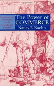Cover of: The power of commerce: economy and governance in the first British Empire