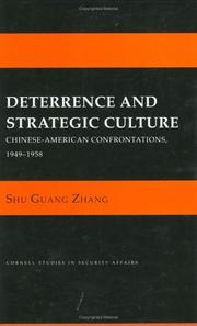 Deterrence and strategic culture by Shu Guang Zhang