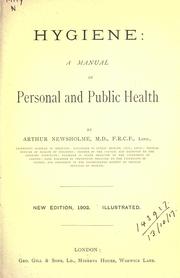 Cover of: Hygiene by Sir Arthur Newsholme