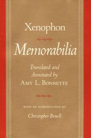 Cover of: Memorabilia by Xenophon