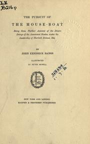 Cover of: The pursuit of the house-boat by John Kendrick Bangs