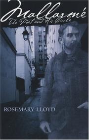 Cover of: Mallarmé by Rosemary Lloyd