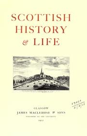 Cover of: Scottish history & life.