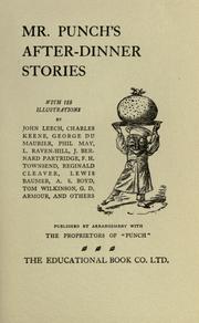 Cover of: Mr. Punch's after-dinner stories