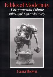 Fables of modernity : literature and culture in the English eighteenth century