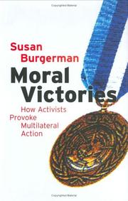 Cover of: Moral Victories | Susan Burgerman